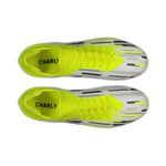 Charly Genesis PFX Soccer Cleats White/Yellow