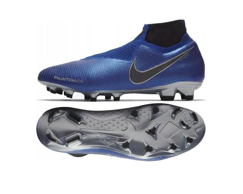 Nike Phantom VSNike Elite DF FG Racer Blue/Black/Metallic Silver/Volt