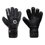 Elite Sport Warrior Black Goalkeeper Gloves Black