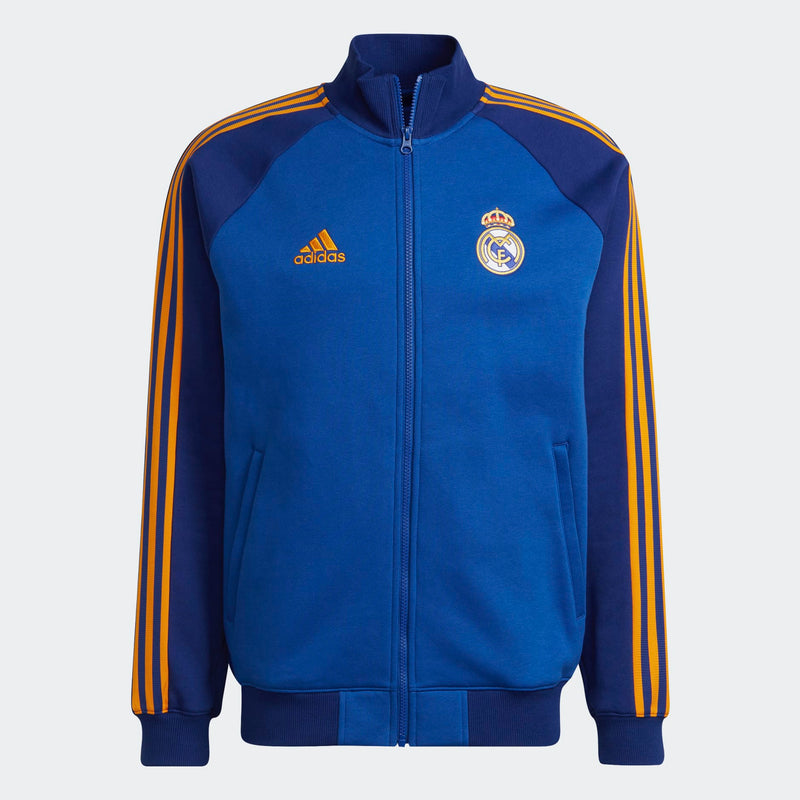 adidas Real Madrid Tiro 21 Anthem Jacket Pink/Blue