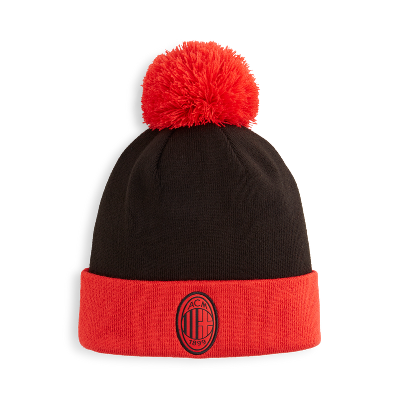 Puma AC Milan Ess Pom Beanie Black/Red