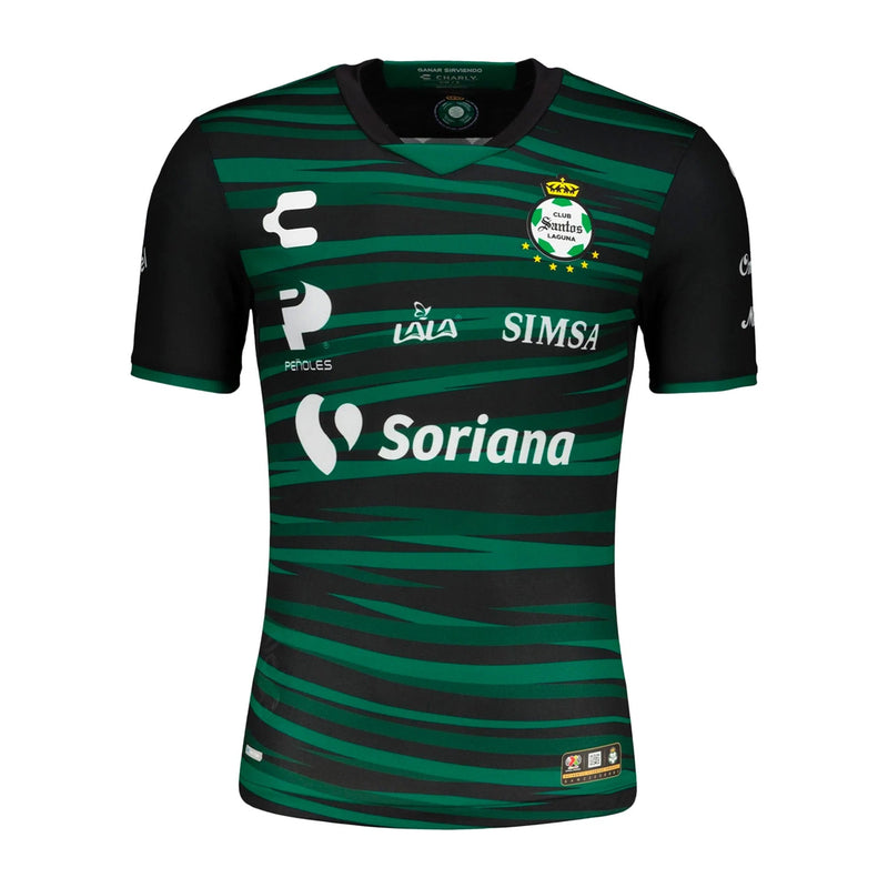 C Santos Away Jsy 22 A Black/G