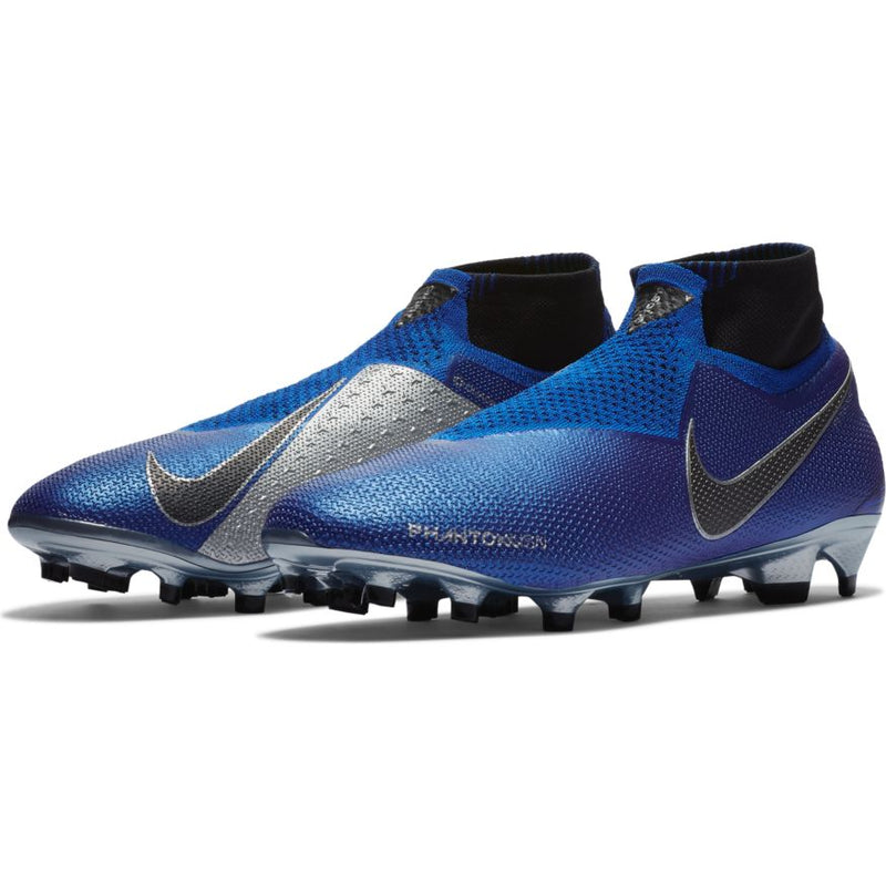 Nike Phantom VSNike Elite DF FG Racer Blue/Black/Metallic Silver/Volt