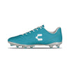 Charly Storm FG Soccer Cleats Turquoise/White