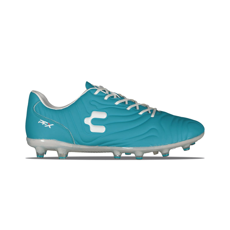 Charly Storm FG Soccer Cleats Turquoise/White