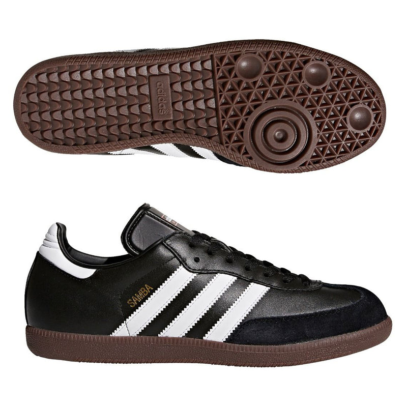 adidas Samba Leather Indoor Shoes Black