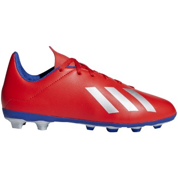 adidas X 18.4 FXG J Red/Silver/Blue