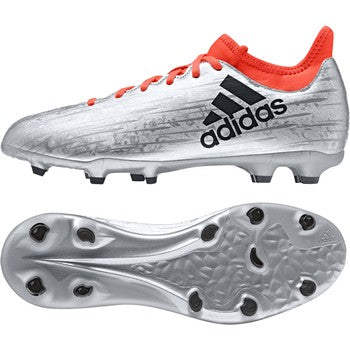 adidas X 16.3 FG J Silver/Black