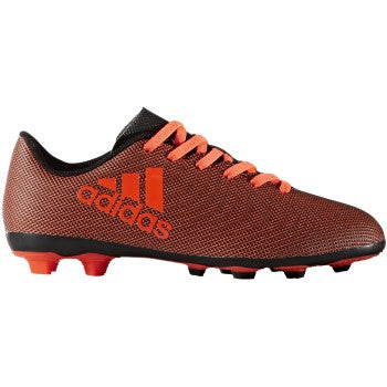 adidas X 17.4 FXG J Black/Red/Orang