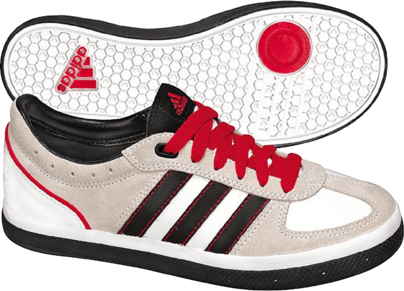 adidas Kid's Samba Vulc II Indoor Shoes White/Balck/Red