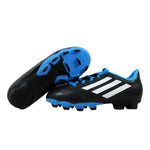 adidas Kid's Conquisto FG J Firm Ground Boots Black/Blue