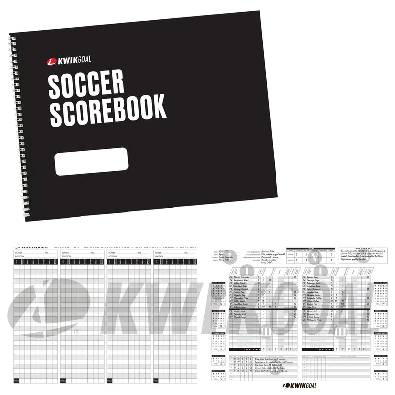 K Oversized Soccer Score book