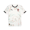 Puma Men's Portugal Away Jersey Replica 25 White