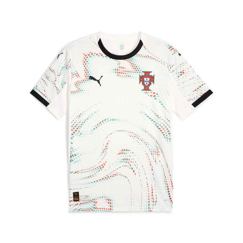 Puma Men's Portugal Away Jersey Replica 25 White