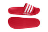 adidas Men's Adilette Shower Slides Red/White