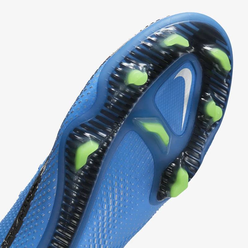 Nike Phantom GT Elit FG Firm Ground Football Boots Blue/Silver/Green