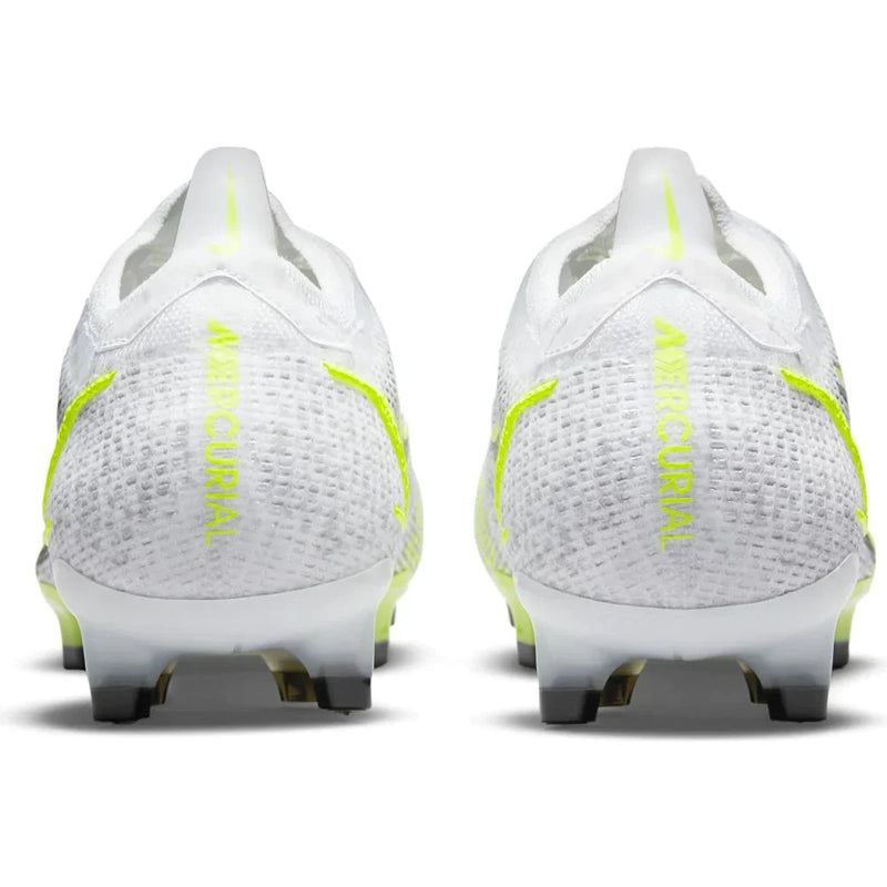 Nike Mercurial Vapor 14 Elite FG Firm Ground Football Boots White/Black/Silver/Volt