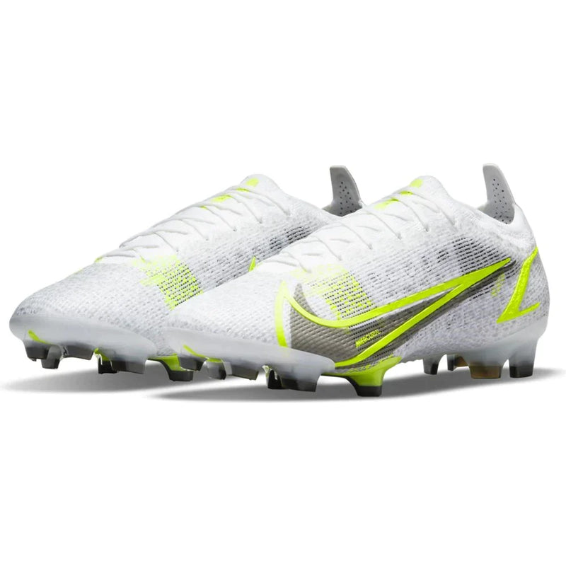 Nike Mercurial Vapor 14 Elite FG Firm Ground Football Boots White/Black/Silver/Volt