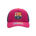 Fan Ink FC Barcelona Aspen Trucker Hat Red