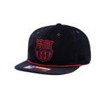 Fan Ink FC Barcelona Snow Beach Adjustable Hat Black