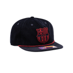 Fan Ink FC Barcelona Snow Beach Adjustable Hat Black