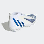 adidas Predator Edge+ FG Firm Ground Boots White/Blue