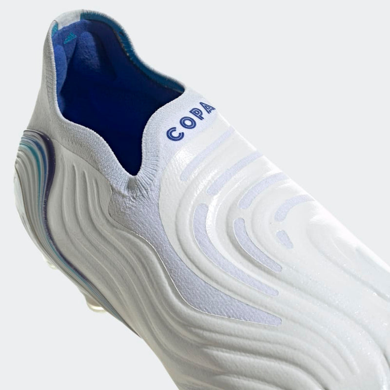 adidas Copa Sense+ FG Firm Ground Boots White/Blue