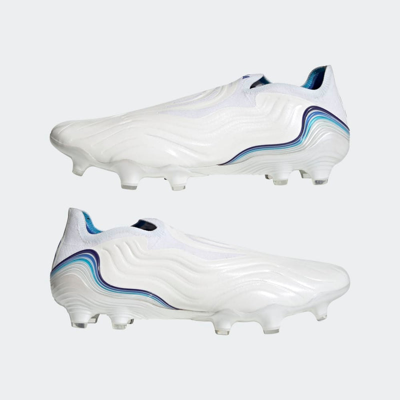 adidas Copa Sense+ FG Firm Ground Boots White/Blue