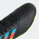 adidas Copa Sense 3 FG Firm Ground Fottball Boots Black/Cyan