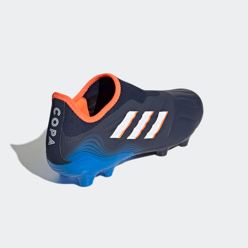 adidas Copa Sense.3 Laceless FG Firm Ground Boots Blue/White/Orange