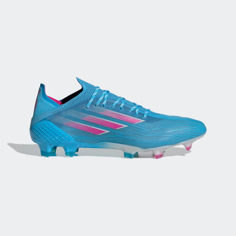 adidas X Speed Flow 1 FG Firm Ground Boots Sky Rush/Pink