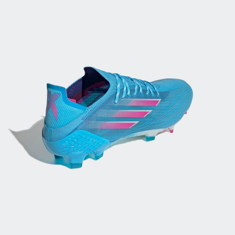 adidas X Speed Flow 1 FG Firm Ground Boots Sky Rush/Pink