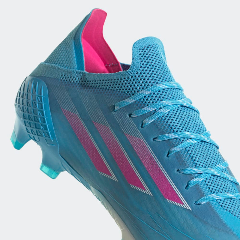 adidas X Speed Flow 1 FG Firm Ground Boots Sky Rush/Pink