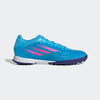 adidas X Speedflow 3 TF Turf Football Boots Sky Rush/Pink