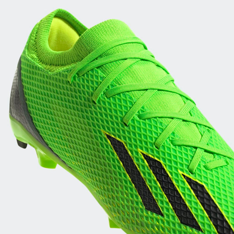 adidas X Speedportal 3 FG Firm Ground Football Boots Green/Black