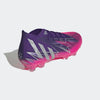 adidas Predator Edge 1 FG Firm Ground Boots Team College Purple / Silver Metallic / Team Shock Pink