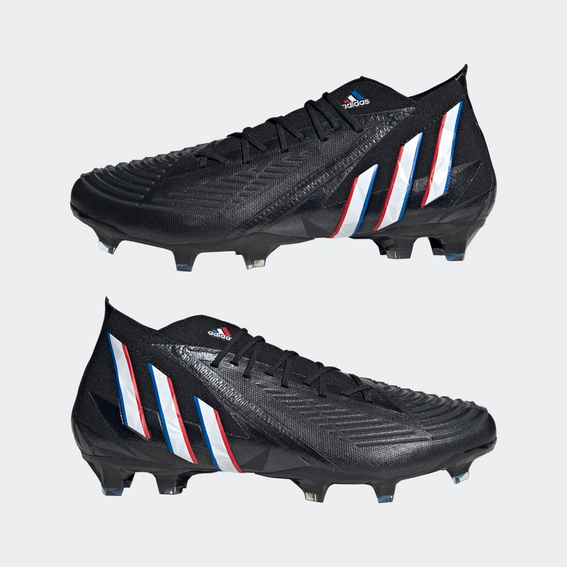 adidas Predator EDGE 1 FG Firm Ground Boots Black/White