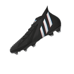 adidas Predator EDGE 1 FG Firm Ground Boots Black/White