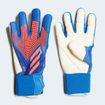 adidas Kid's Predator Pro Goalkeeper Gloves J Blue/Turbo/White