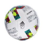 adidas MLS Training Soccer Ball White/Yellow/Black