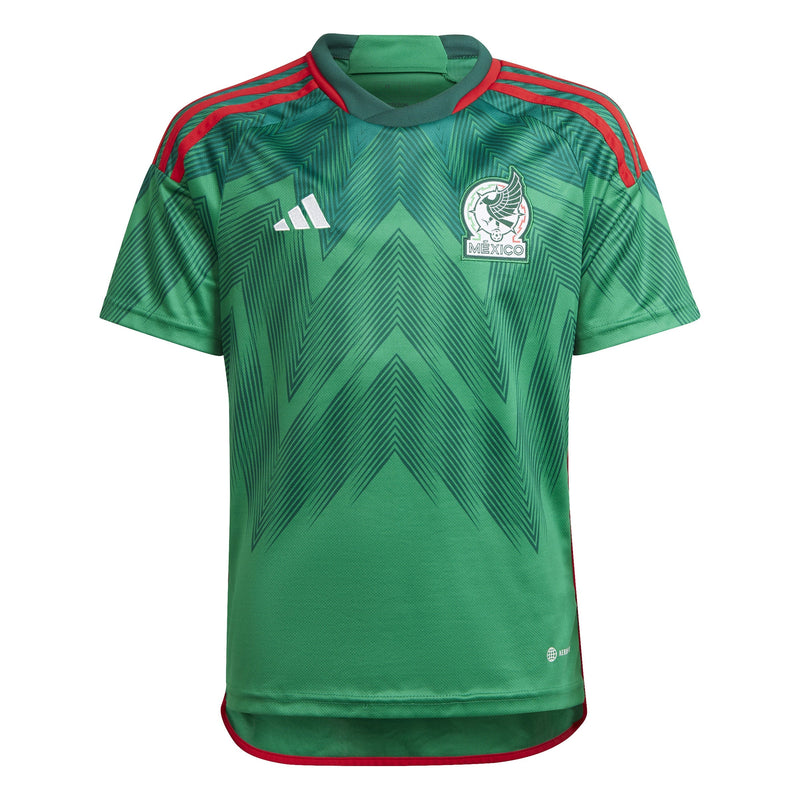 adidas Mexico Home Jersey 22 Youth