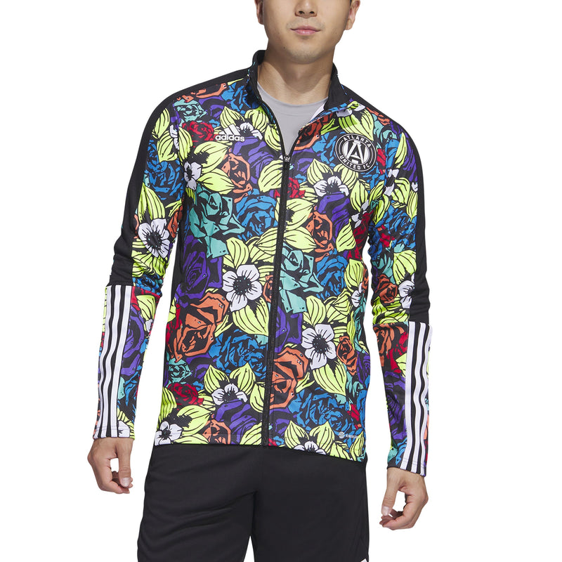 adidas Men's Atlanta United Tiro Track Jacket Unity Flower