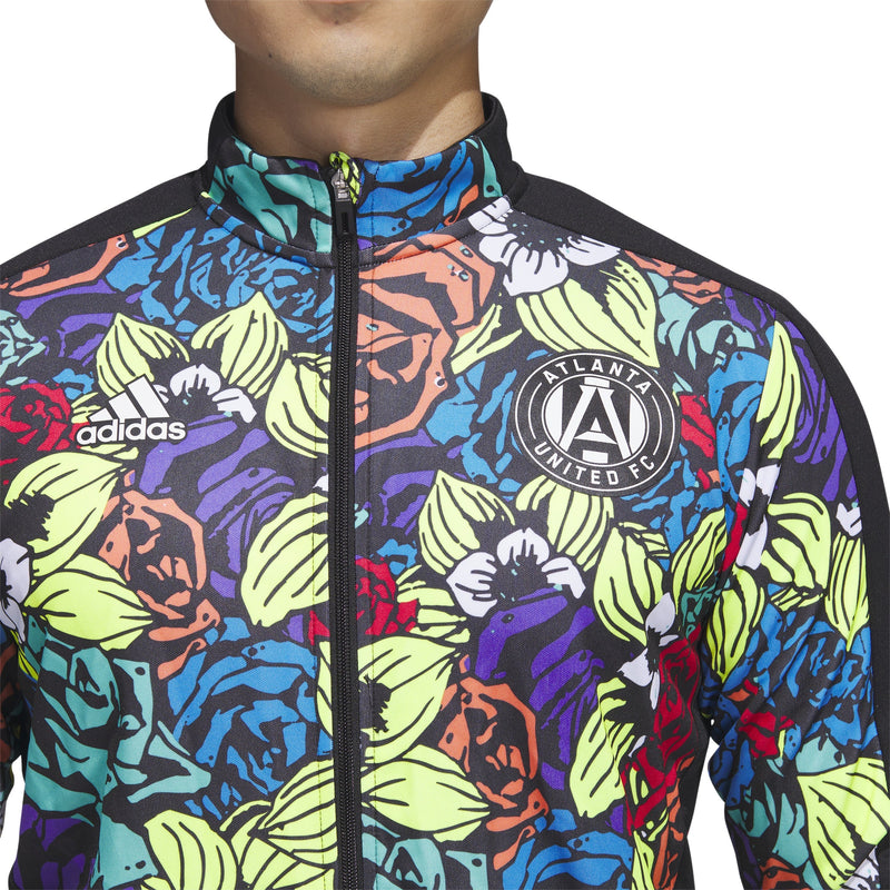 adidas Men's Atlanta United Tiro Track Jacket Unity Flower