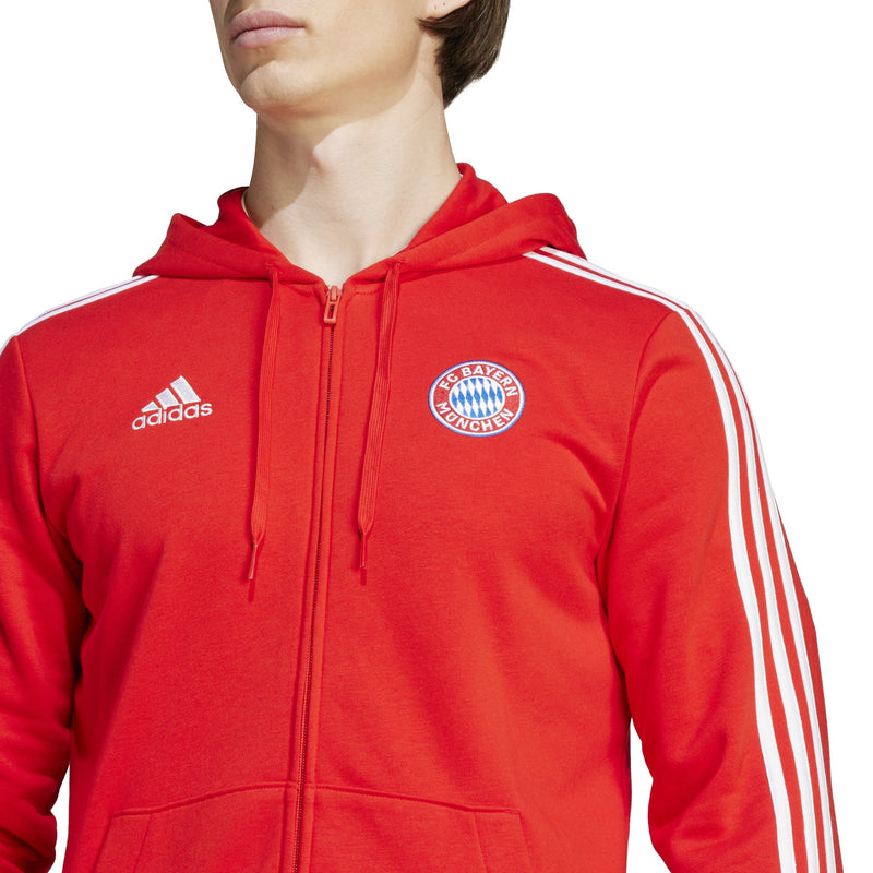 adidas Bayern Munich DNA Full Zip Hoodie 23/24