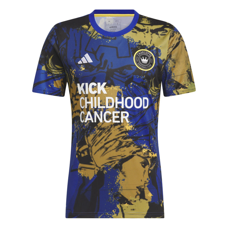 adidas MLS Charlotte FC Kick Childhood Cancer Jersey