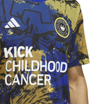 adidas MLS Charlotte FC Kick Childhood Cancer Jersey