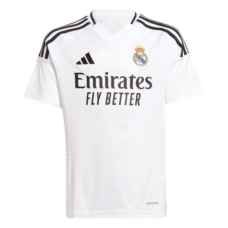 adidas Youth Real Madrid Home Jersey 24/25