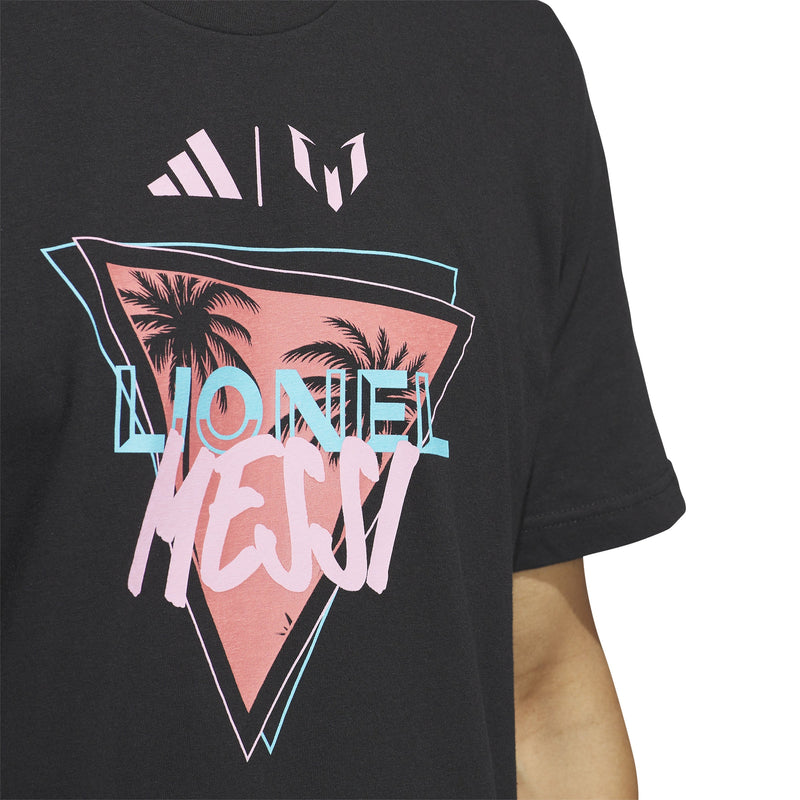 adidas SS Triangle Palms Messi Tee