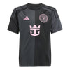 adidas Youth Inter Miami CF Away Jersey 25/26 Black