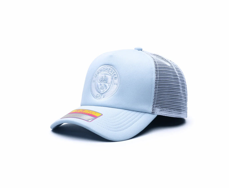 Fan Ink Manchester City Fog Trucker Cap